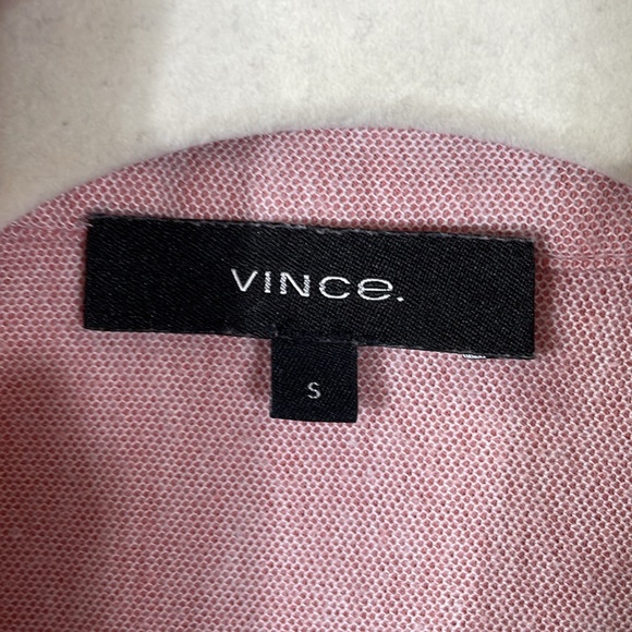 Vince Top Shirts Long Sleeve Polo Button Down Size S Casual Cotton EUC - Picture 2 of 9